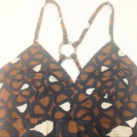 Trina Turk Silk Maxi Dress Size 6 - Picture 7 of 8